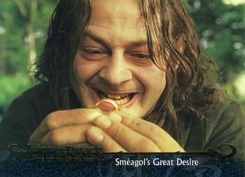 2004 Topps Lord of the Rings: The Return of the King Update #92 Sméagol's Great Desire Front