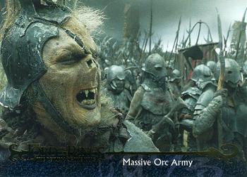 2004 Topps Lord of the Rings: The Return of the King Update #110 Massive Orc Army Front