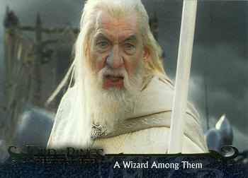 2004 Topps Lord of the Rings: The Return of the King Update #113 A Wizard Among Them Front