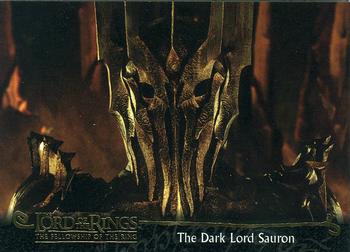 2002 Topps Lord of the Rings: The Fellowship of the Ring Update #93 The Dark Lord Sauron Front