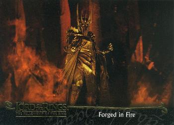 2002 Topps Lord of the Rings: The Fellowship of the Ring Update #94 Forged in Fire Front