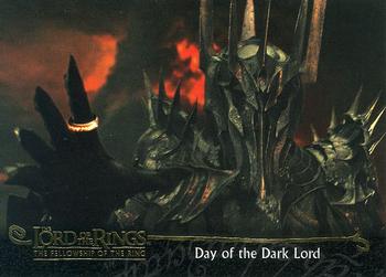 2002 Topps Lord of the Rings: The Fellowship of the Ring Update #98 Day of the Dark Lord Front