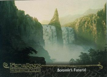 2002 Topps Lord of the Rings: The Fellowship of the Ring Update #152 Boromir's Funeral Front
