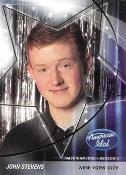 2004 Fleer American Idol Season 3 - Gold #2 John Stevens Front
