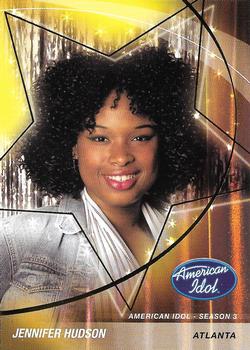 2004 Fleer American Idol Season 3 - Gold #4 Jennifer Hudson Front