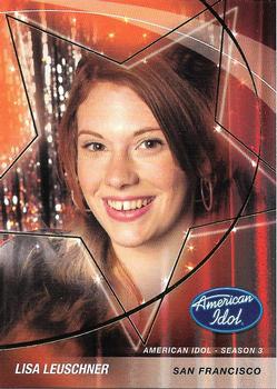 2004 Fleer American Idol Season 3 - Gold #9 Lisa Leuschner Front