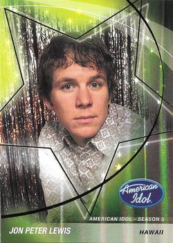 2004 Fleer American Idol Season 3 - Gold #21 Jon Peter Lewis Front
