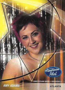 2004 Fleer American Idol Season 3 - Gold #22 Amy Adams Front