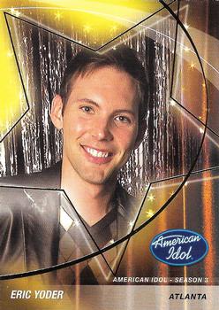 2004 Fleer American Idol Season 3 - Gold #30 Eric Yoder Front