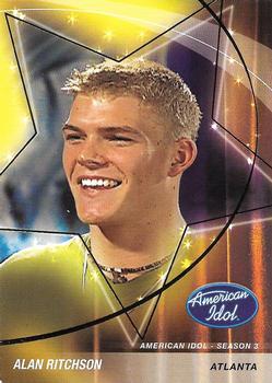2004 Fleer American Idol Season 3 - Gold #33 Alan Ritchson Front