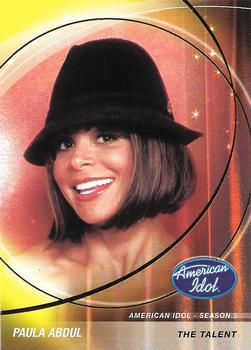 2004 Fleer American Idol Season 3 - Gold #39 Paula Abdul Front