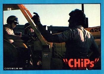 1979 Donruss CHiPs Patrol #55 Ponch (bulldozer) Front