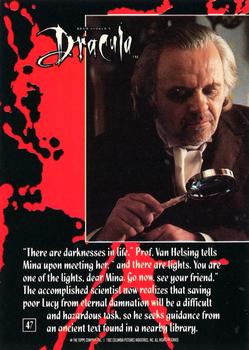 1992 Topps Bram Stoker's Dracula #47 