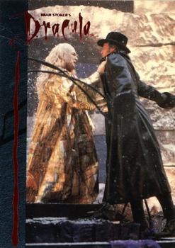 1992 Topps Bram Stoker's Dracula #69 Suddenly, the lid of Dracula's coffin e Front