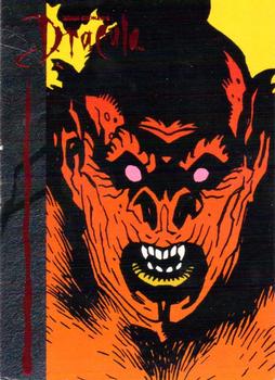 1992 Topps Bram Stoker's Dracula #99 Dracula as bat creature Front
