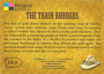 2005 Breygent John Wayne - Leading Roles Holofoil #LR-8 The Train Robbers Back