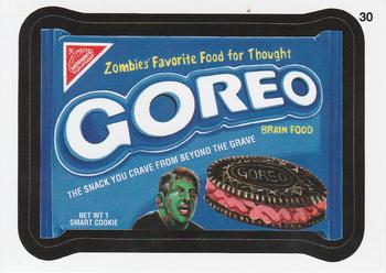 2013 Topps Wacky Packages All-New Series 11 #30 Goreo Brain Food Front