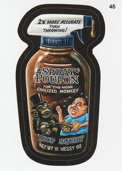 2013 Topps Wacky Packages All-New Series 11 #45 Spray Poupon Poop Squirt Front
