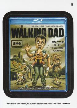 2013 Topps Wacky Packages All-New Series 11 #5 The Walking Dad Front