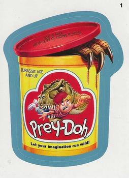 2013 Topps Wacky Packages All-New Series 11 #1 Prey-Doh Front