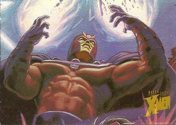 1996 Ultra X-Men Wolverine - Holoflash Foil #5 Magneto Front