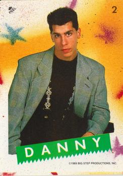 1989 Topps New Kids on the Block - Stickers #2 Danny Front