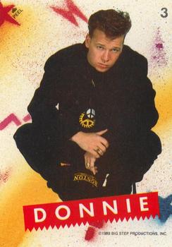 1989 Topps New Kids on the Block - Stickers #3 Donnie Front
