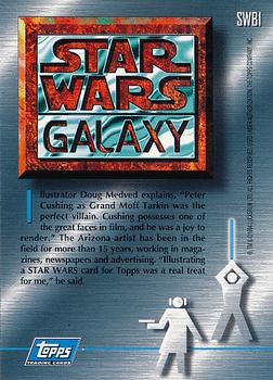 1993 Topps Star Wars Galaxy - Promos #SWB1 Binder Exclusive Back