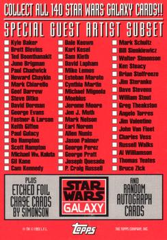 1993 Topps Star Wars Galaxy - Promos #NNO Princess Leia Back
