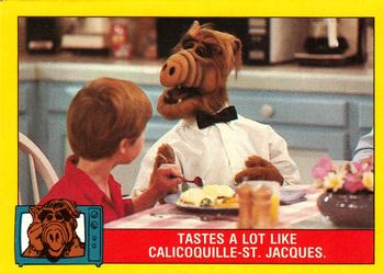 1987 O-Pee-Chee Alf #22 Tastes a lot like Calicoquille-St. Jacques Front