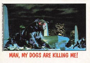 1988 O-Pee-Chee Fright Flicks #89 Man, My Dogs Are Killing Me! Front