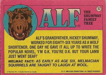 1988 O-Pee-Chee Alf #52 You know what they say: 