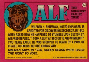 1988 O-Pee-Chee Alf #84 is there such a thing as being 