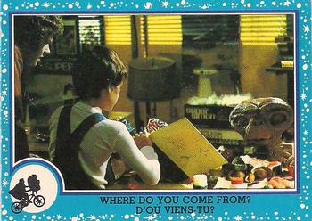 1982 O-Pee-Chee E.T. The Extraterrestrial #17 Where Do You Come From? Front