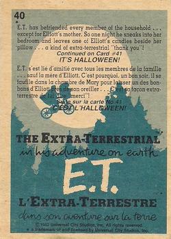 1982 O-Pee-Chee E.T. The Extraterrestrial #40 A Present for 