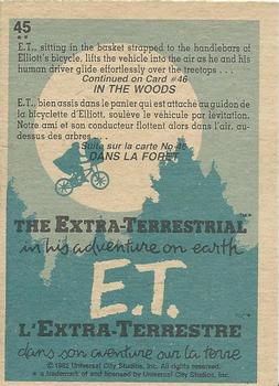 1982 O-Pee-Chee E.T. The Extraterrestrial #45 Night Ride Back