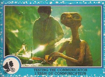 1982 O-Pee-Chee E.T. The Extraterrestrial #48 Testing the Communicator Front