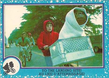 1982 O-Pee-Chee E.T. The Extraterrestrial #64 To the Landing Site! Front