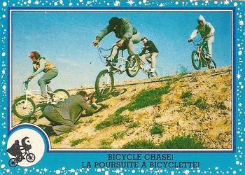1982 O-Pee-Chee E.T. The Extraterrestrial #65 Bicycle Chase! Front