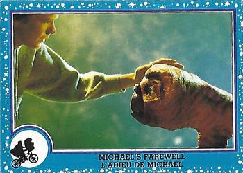 1982 O-Pee-Chee E.T. The Extraterrestrial #72 Michael's Farewell Front