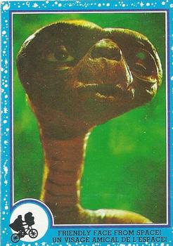1982 O-Pee-Chee E.T. The Extraterrestrial #86 Friendly Face from Space! Front