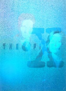 1996 Topps The X-Files Season Two - Holograms #X1 Agents Mulder and Scully Front
