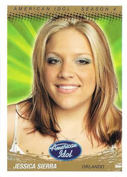 2005 Fleer American Idol Season 4 - Solid Gold #2 Jessica Sierra Front