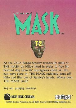 1994 Cardz The Mask - Bonus Tekchromes #T2 Behind the Bar Back