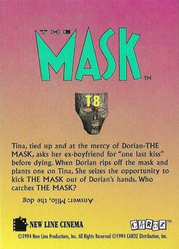1994 Cardz The Mask - Bonus Tekchromes #T8 Milo Back