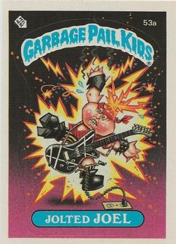 1985 Topps Garbage Pail Kids Series 2 #53a Jolted Joel Front