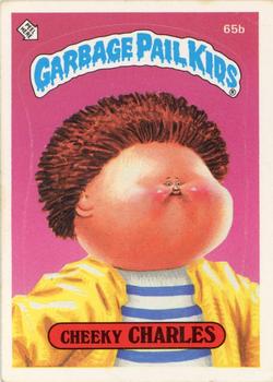 1985 Topps Garbage Pail Kids Series 2 #65b Cheeky Charles Front