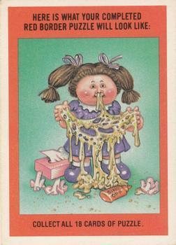 1985 Topps Garbage Pail Kids Series 2 #43a Smelly Kelly Back