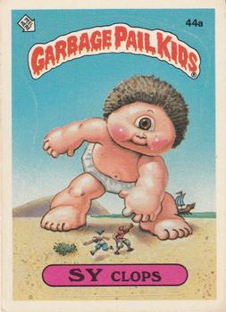 1985 Topps Garbage Pail Kids Series 2 #44a Sy Clops Front