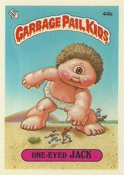 1985 Topps Garbage Pail Kids Series 2 #44b One-Eyed Jack Front